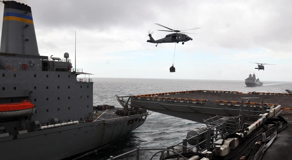 USS Boxer Replenishment