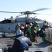 USS Ronald Reagan Receives Food &amp; Supplies For Japan