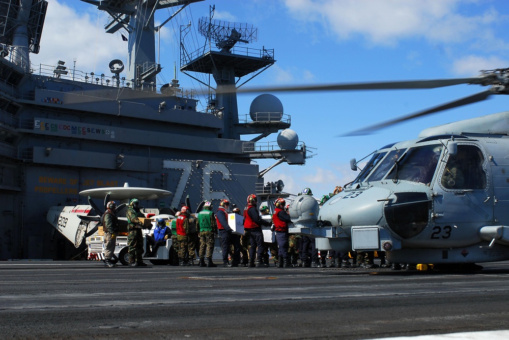 USS Ronald Reagan Supports Operation Tomodachi