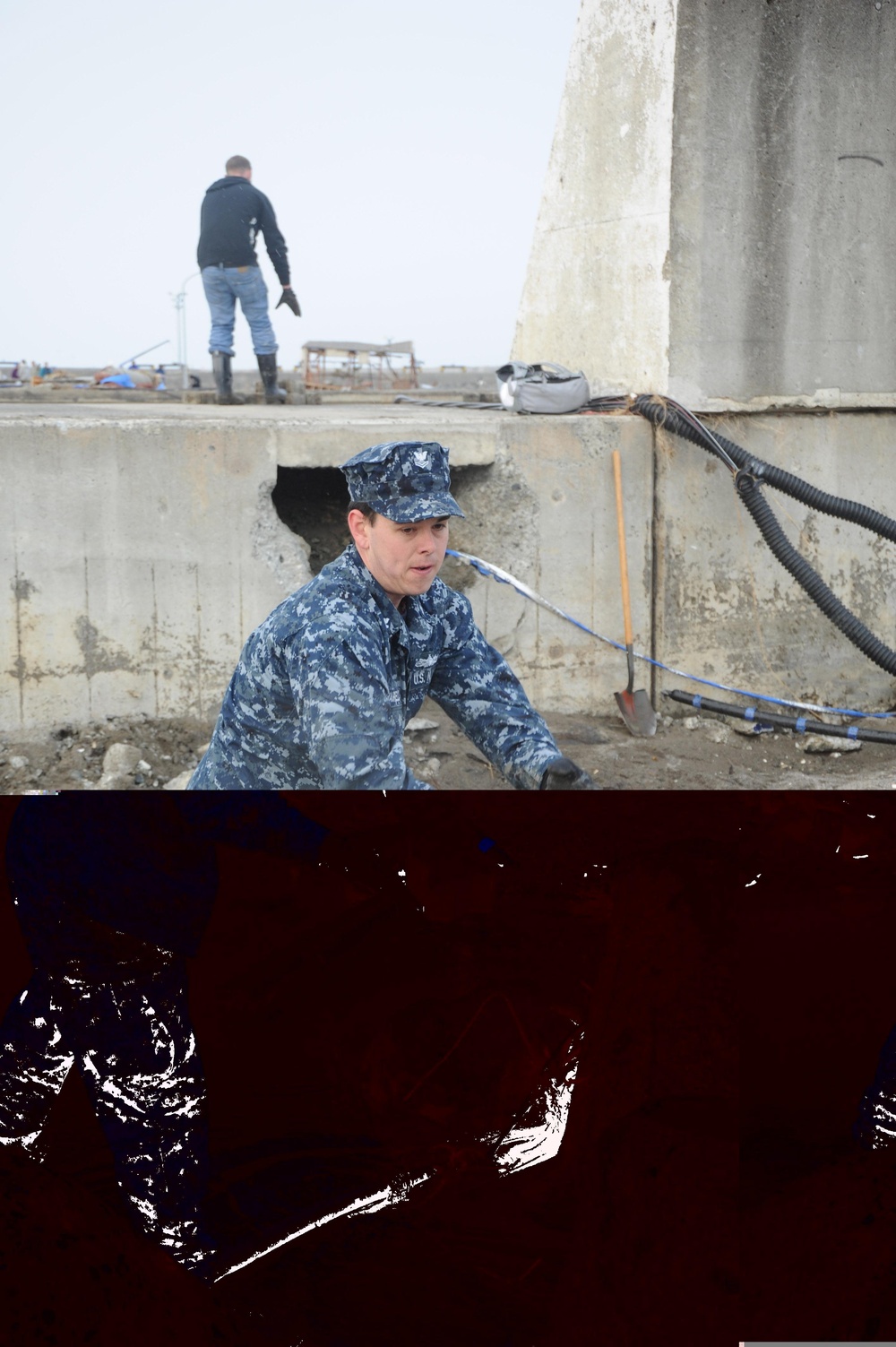 Misawa Fishing Port Clean-up