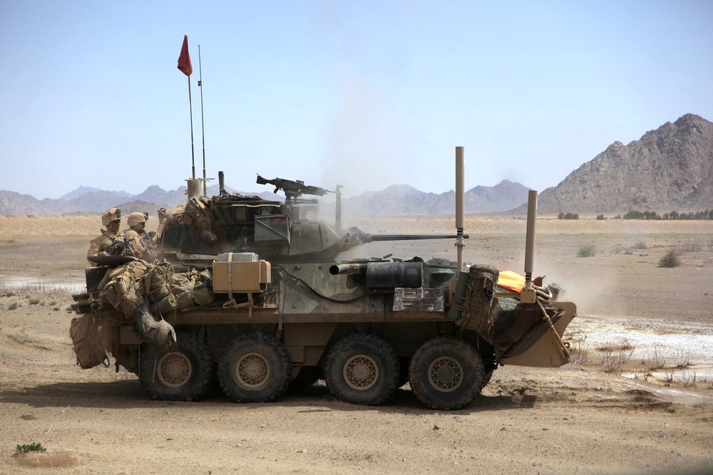 3rd LAR strikes key insurgent border hub during Operation Raw Hide II