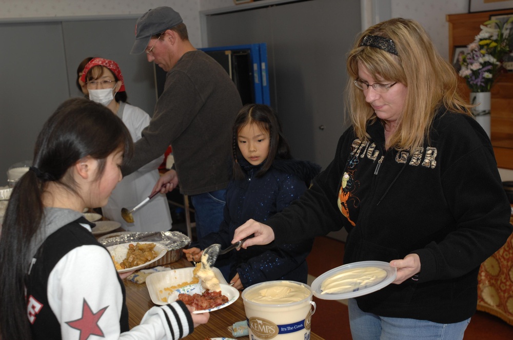 NAF Misawa Personnel and Family Members Serve Japanese Orphanage