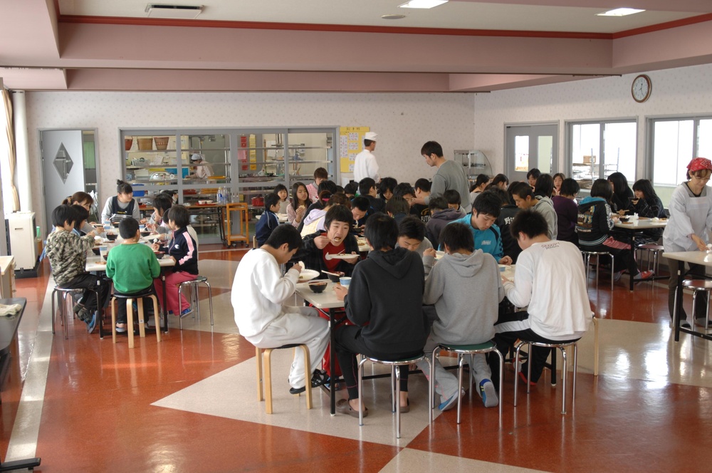 NAF Misawa Personnel and Family Members Serve Japanese Orphanage