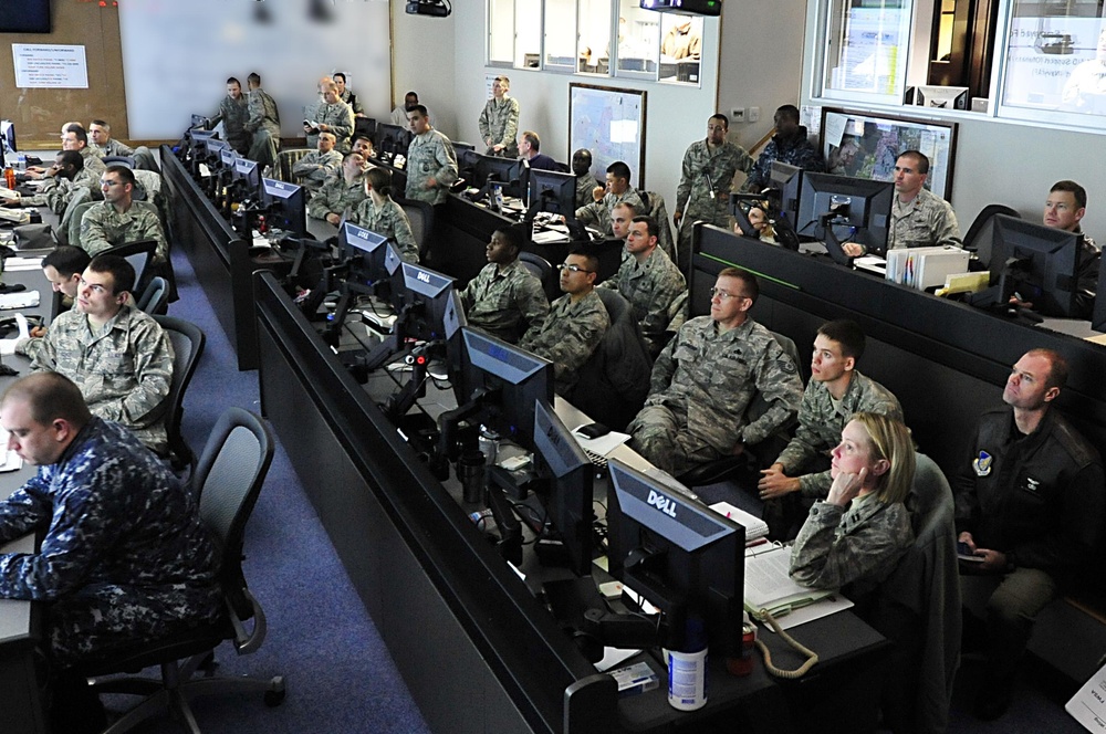 EOC, the hub of command and control