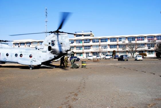 1st Marine Aircraft Wing transports fuel to affected areas