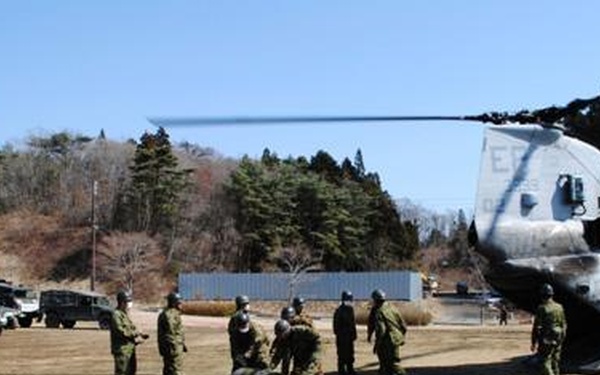1st Marine Aircraft Wing transports fuel to affected areas