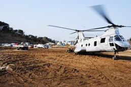 1st Marine Aircraft Wing transports fuel to affected areas