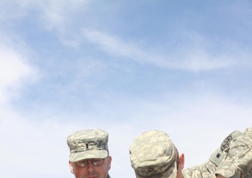 Cavalry officer takes safety seriously