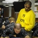 USS Carl Vinson Sailors Take the E-4 Exam