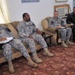 Meeting with Iraqi police