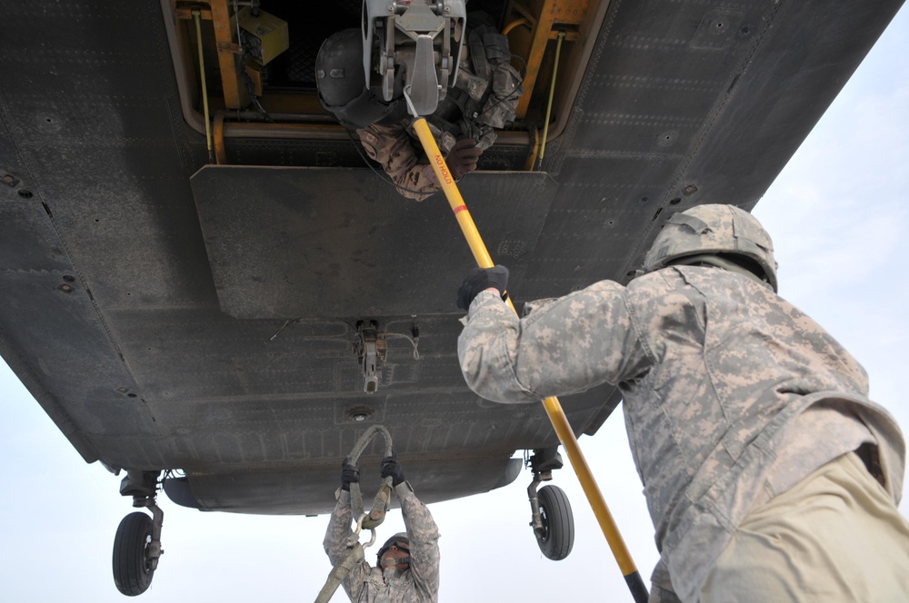Task Force Resolute soldiers provide ‘Supply from the Sky’