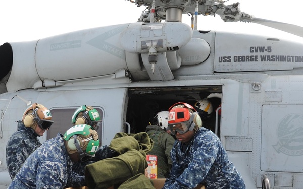 HS 14 conducts humanitarian assistance operations