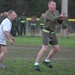 Battalion sergeant major has a ball with young Marines