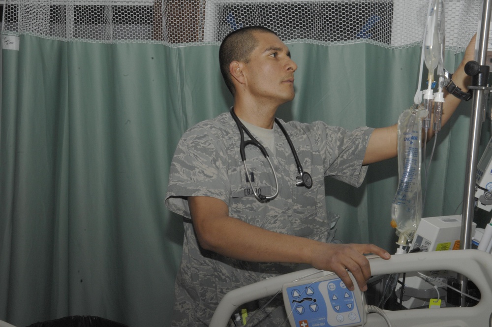 Joint theather hospital's intensive care unit, ward at Afghan base provides critical care for patients