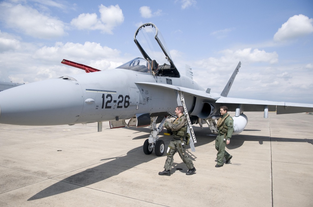 Coalition Forces Fly from Naval Air Station Sigonella, Sicily, Italy