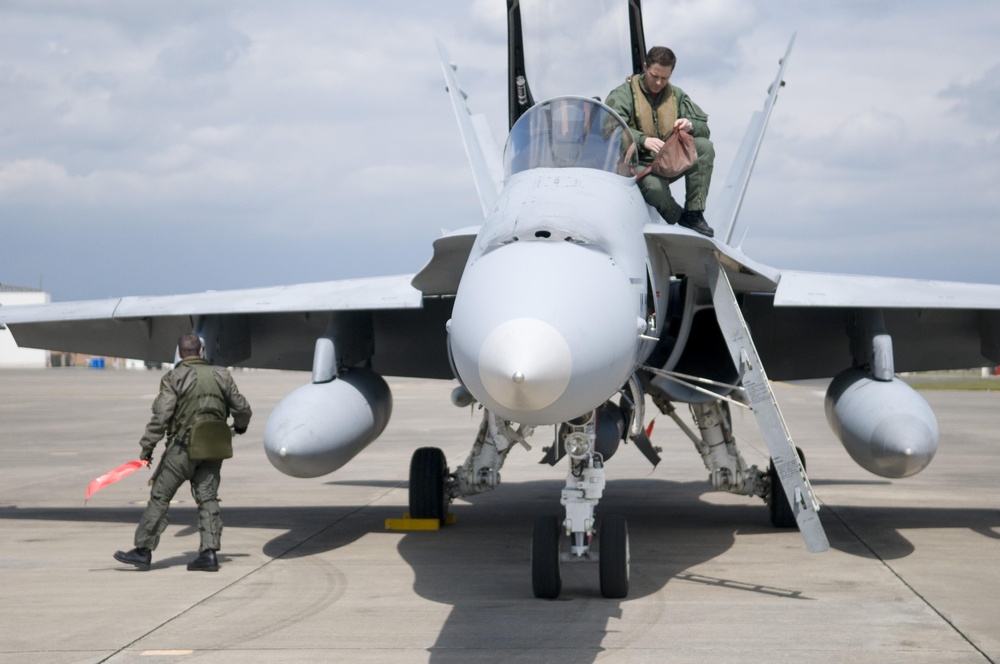 Coalition Forces Fly from Naval Air Station Sigonella, Sicily, Italy