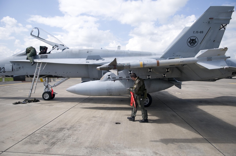 Coalition Forces Fly from Naval Air Station Sigonella, Sicily, Italy