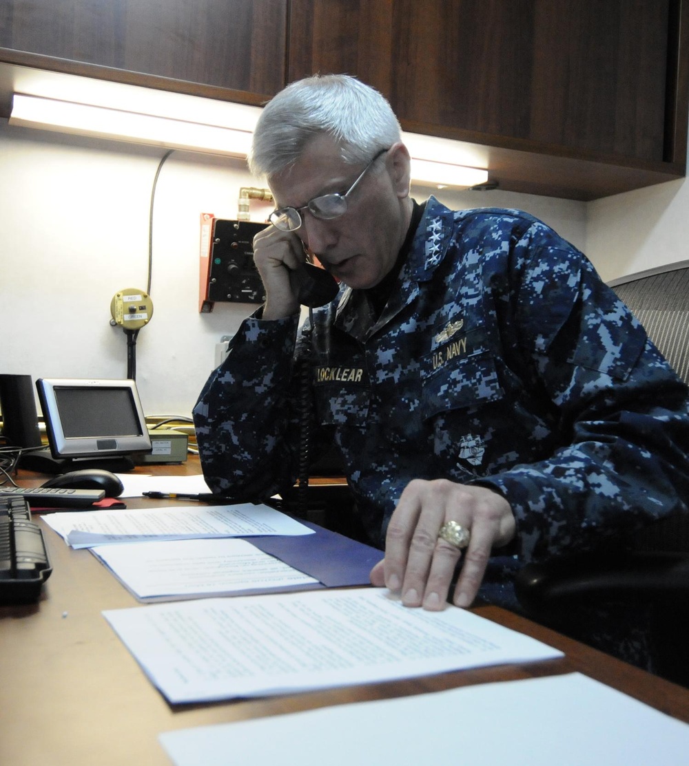 USS Mount Whitney action