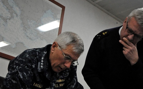 USS Mount Whitney action