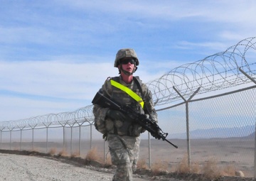 Task Force Gridley Soldier Completes Road March