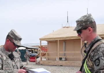 Cadre Validates Points for Soldier of the Quarter Competitor