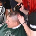Bragg Military Police Go Bald for St. Baldrick's