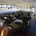 Air Force and Navy service members in Temporary Living Quarters at Aviano AB