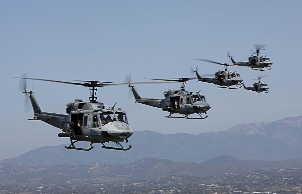 HMLAT-303 celebrates 'Huey' heritage