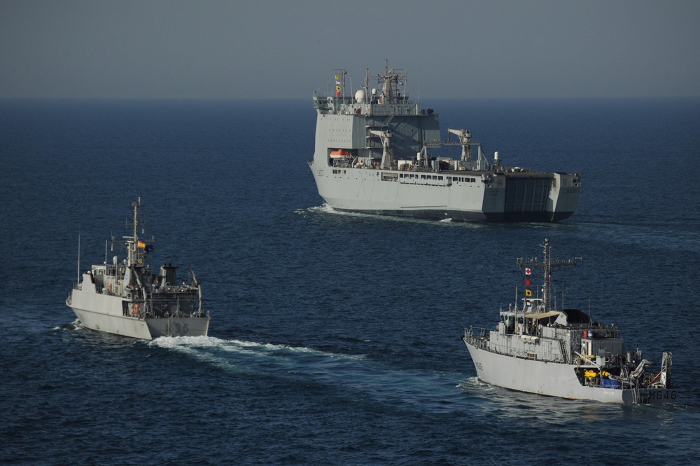 Joint mine counter-measure exercise