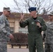 Base commander and Comand CMSgt visit Air Sample site