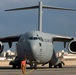 C-17 transports JGSDF convoy and troop from Okinawa