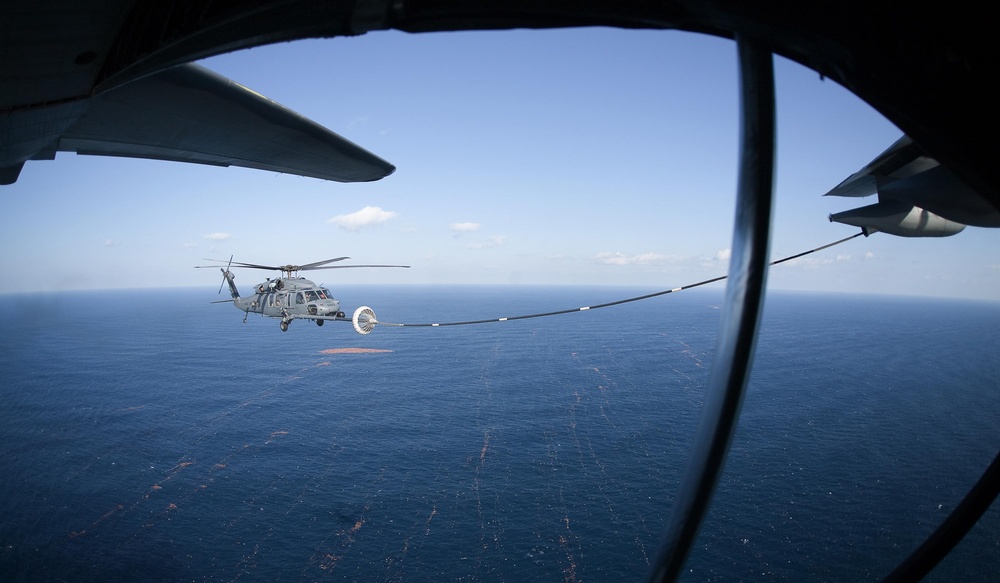 MC-130P combat shadow performs four successful aerial refueling missions