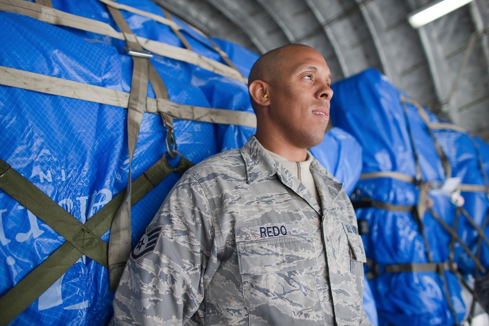 First C-17 touches down in Sendai