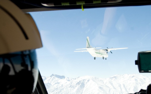 Evergreen Aviation conducted two Low Cost Low Altitude resupply drops