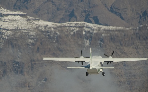 Evergreen Aviation conducted two Low Cost Low Altitude resupply drops
