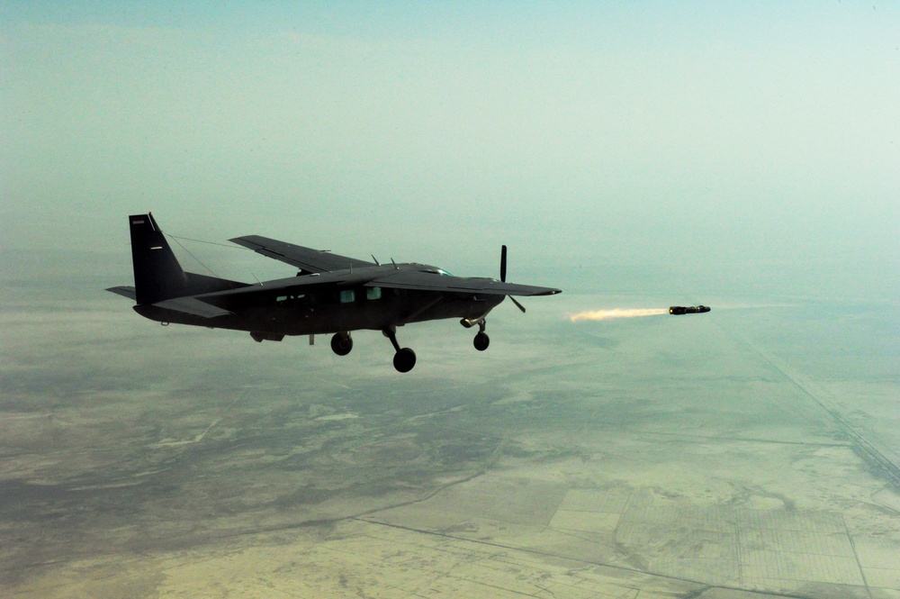 Iraqi Air Force conducts first solo Hellfire missile launch