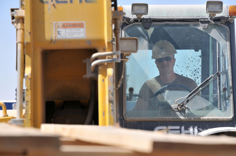 25th NCR Seabees at work in Afghanistan