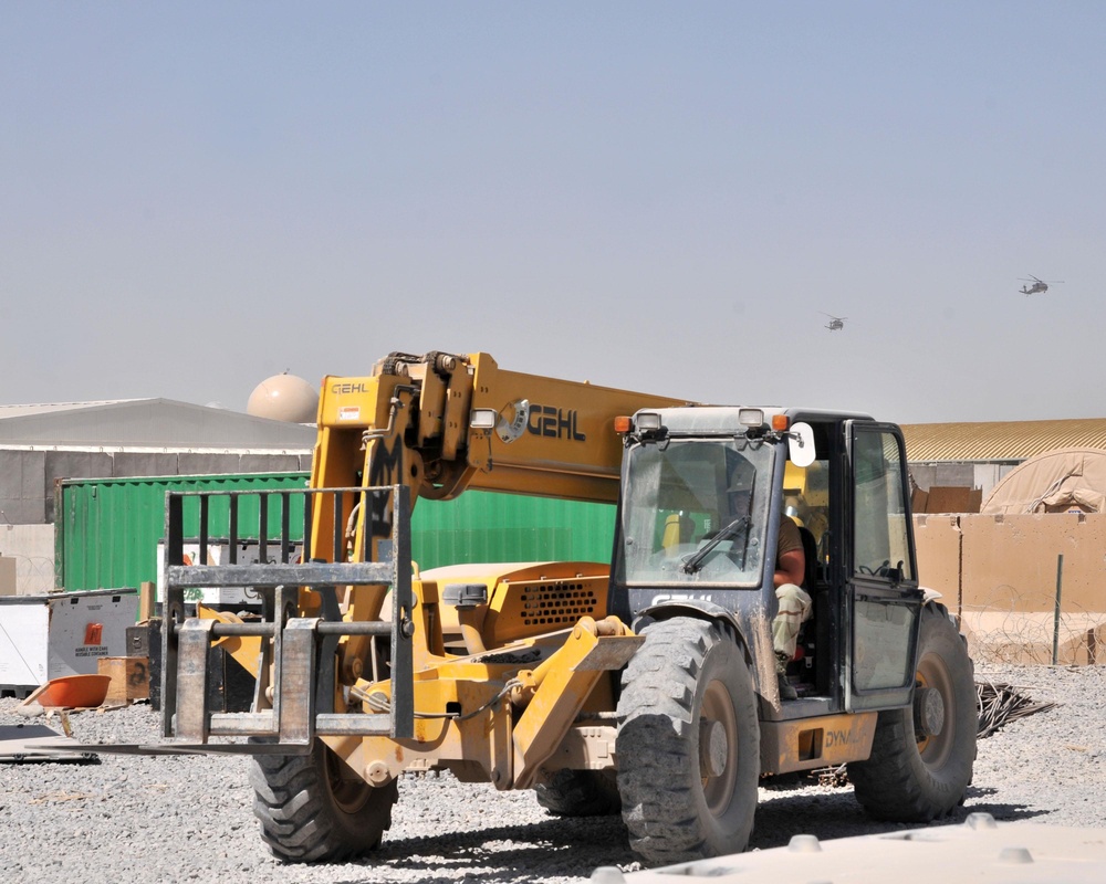 25th NCR Seabees at work in Afghanistan