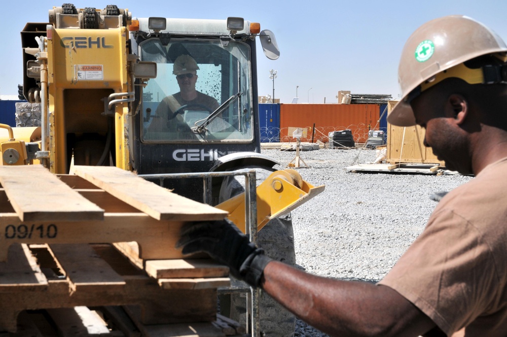 25th NCR Seabees at Work in Afghanistan