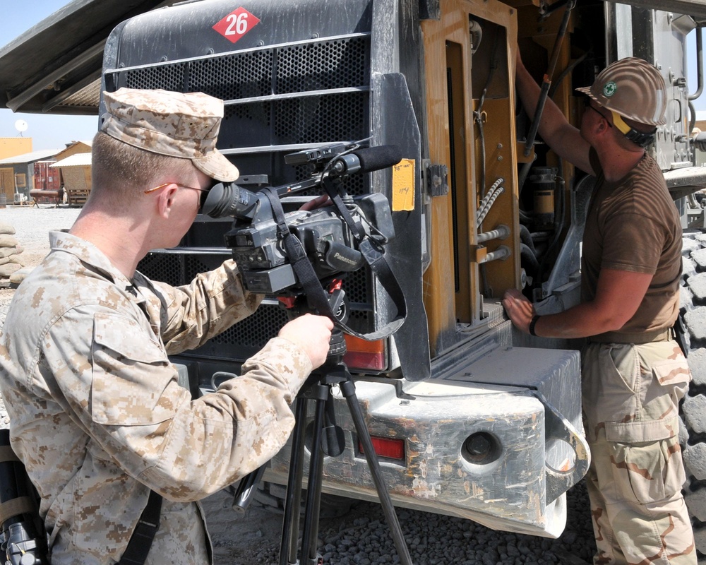 25th NCR Seabees at work in Afghanistan