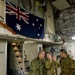 RAAF C-17 flying around the clock in Japan