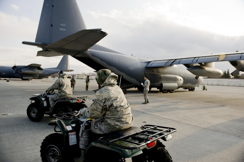 353rd SOG re-establishes Sendai Airport