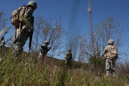 Army Aztec Battalion trains aboard East Miramar