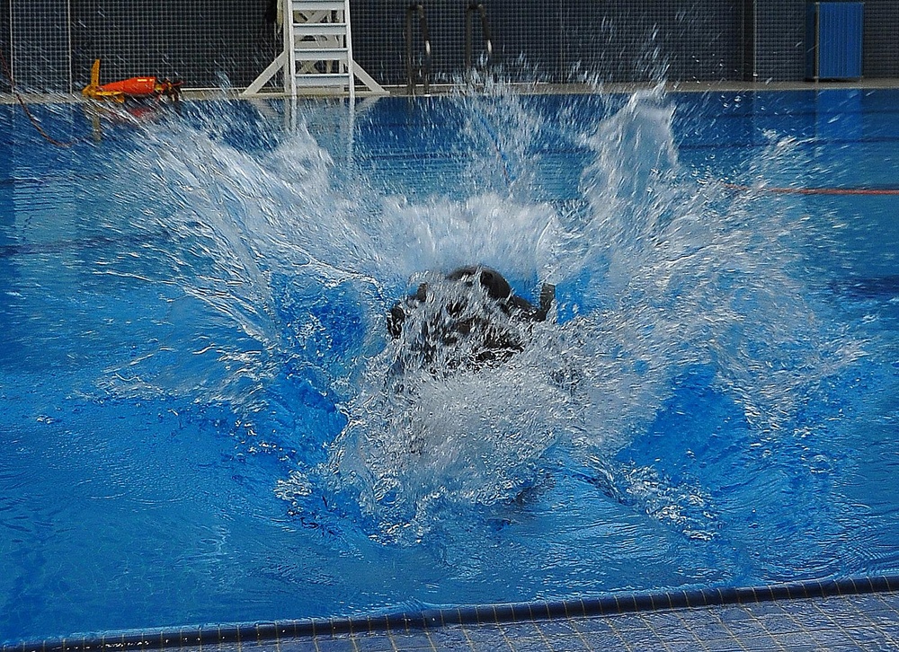 Water survival training evaluation