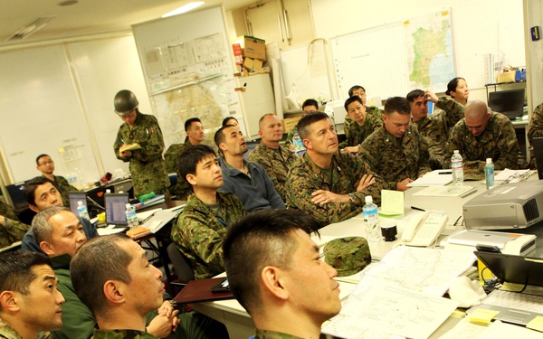 Information cell coordinates relief efforts