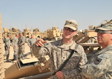 National Guard Leaders visit Task Force Overlord Engineering Units