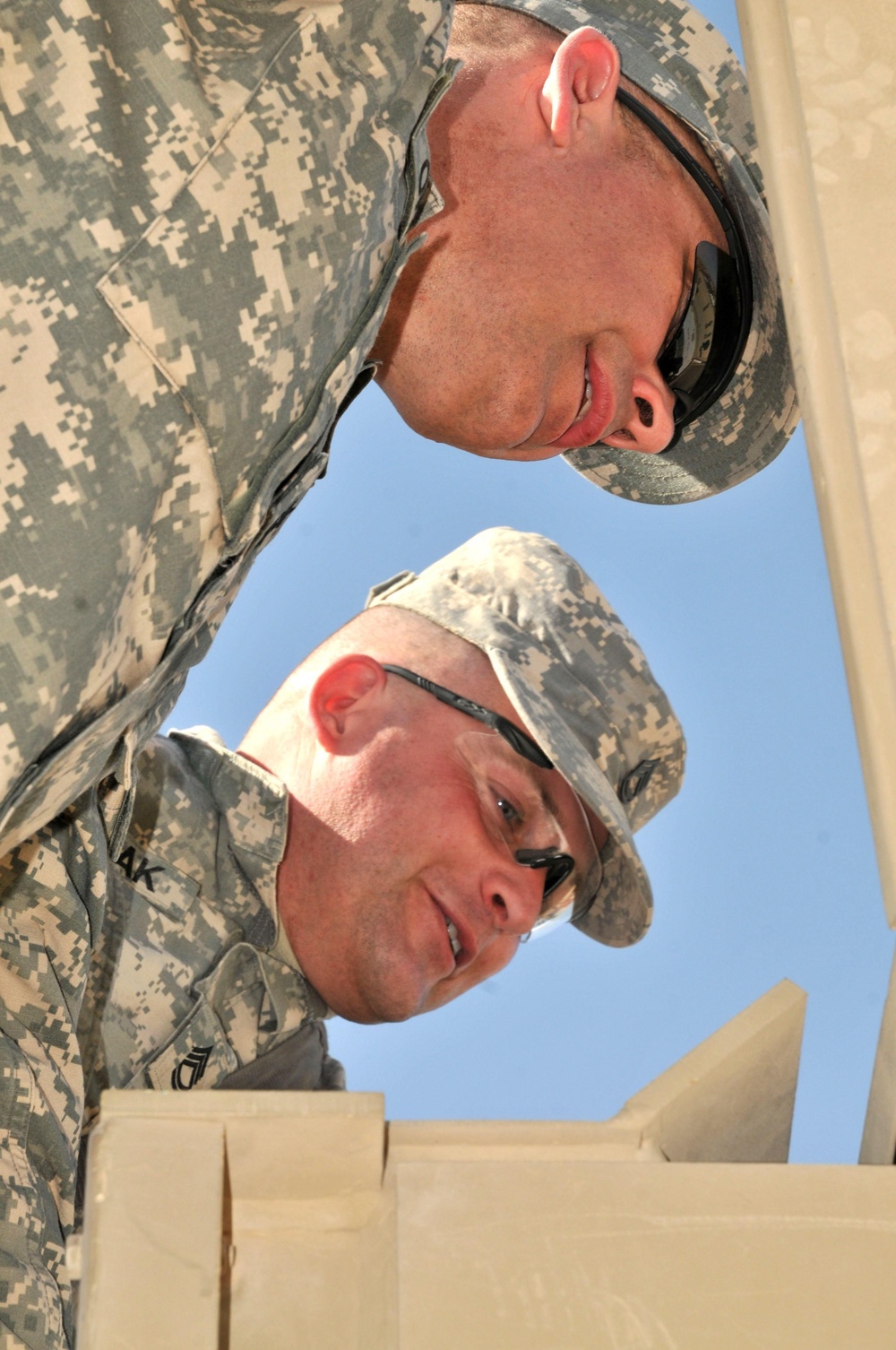 National Guard Leaders visit Task Force Overlord Engineering Units