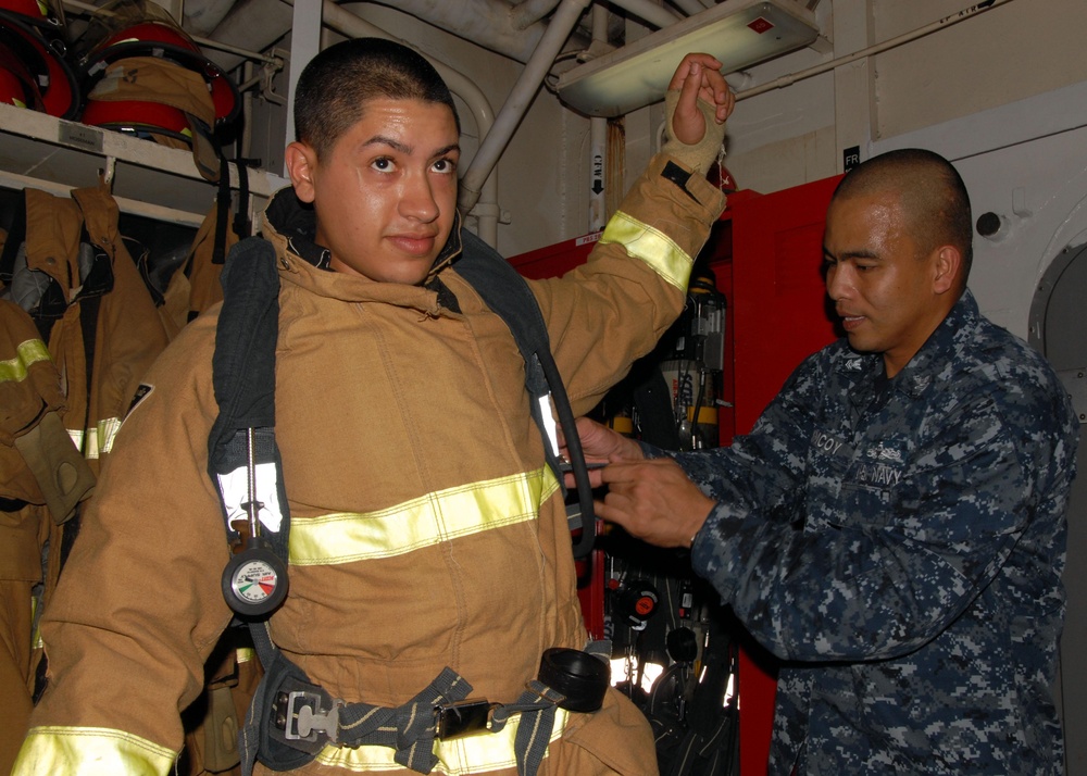 USS Frank Cable Fleet Indoctrination Training