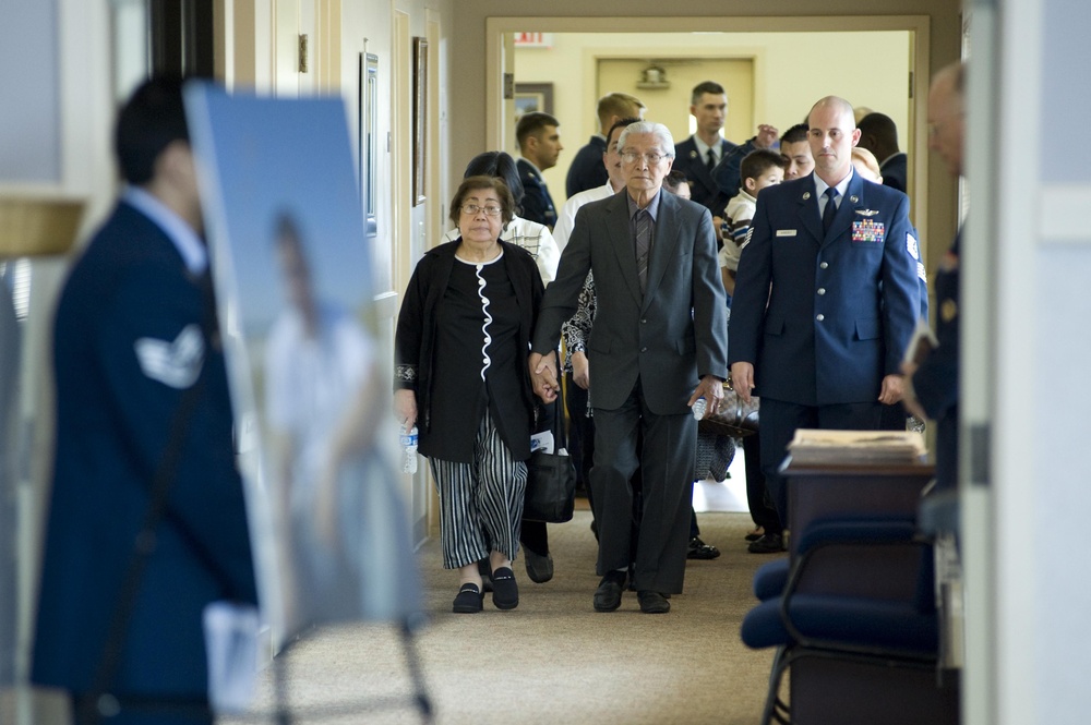 Memorial Service for Staff Sgt. Cameron Arana