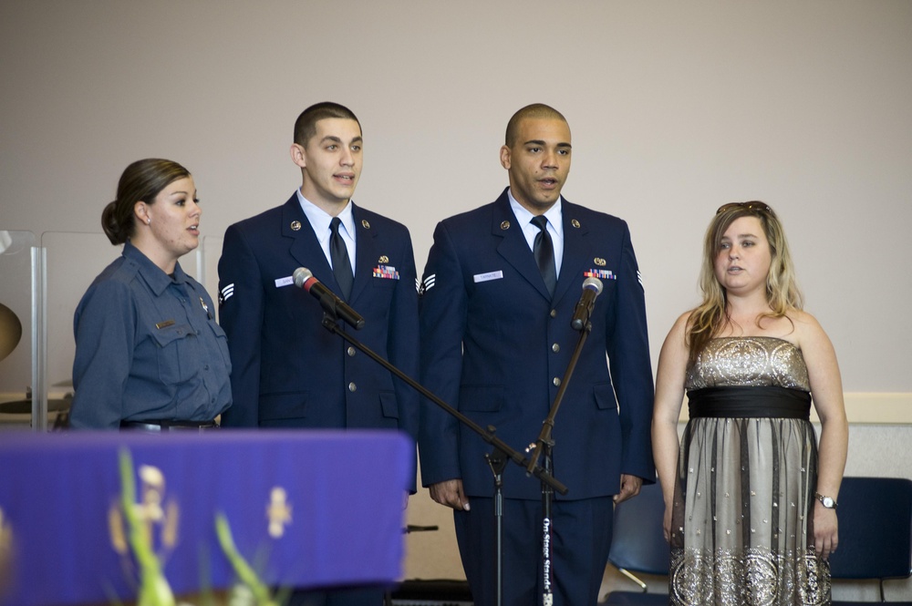 Memorial Service for Staff Sgt. Cameron Arana